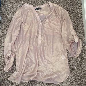 Gold shimmer blouse